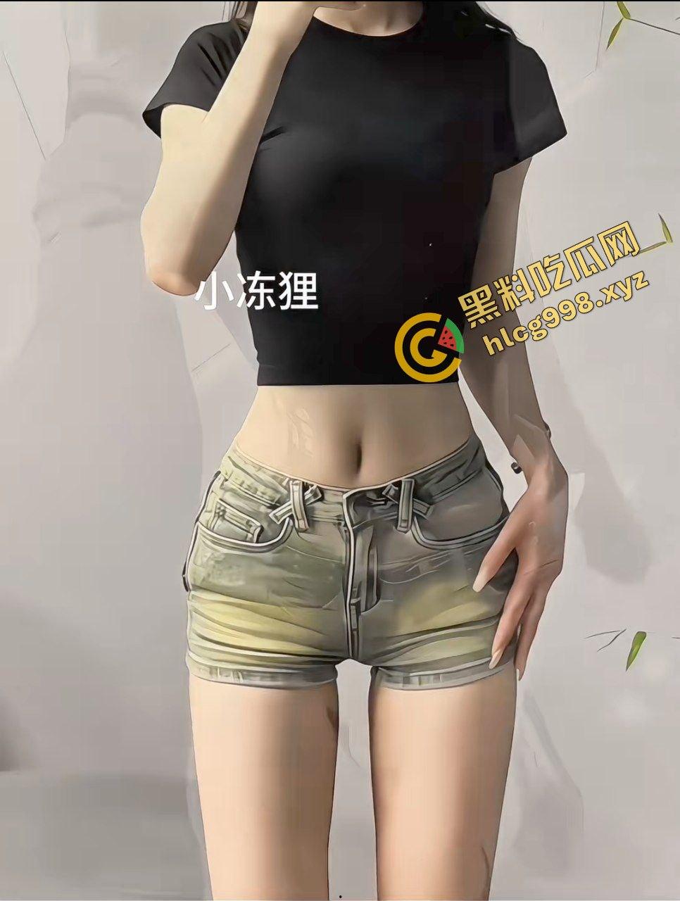 抖音小蛮腰骚逼『小冻狸』中国传媒大学最细之腰 校外被大哥看上 约操酒店后入 独家流出！-3