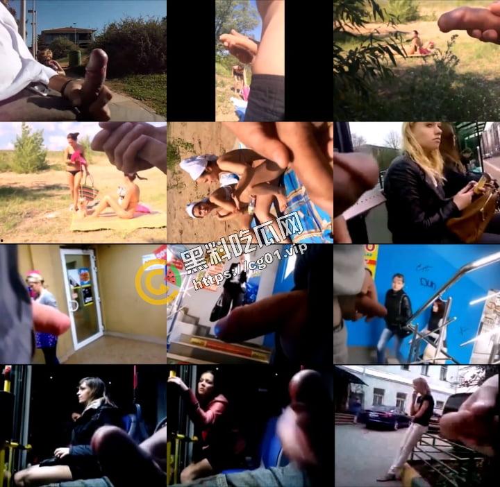 欧美大变态 街射篇 鬼佬们有属于自己的【达叔】和【齐叔】 一次看遍超200位洋妞看见野生鸡巴的反应-12