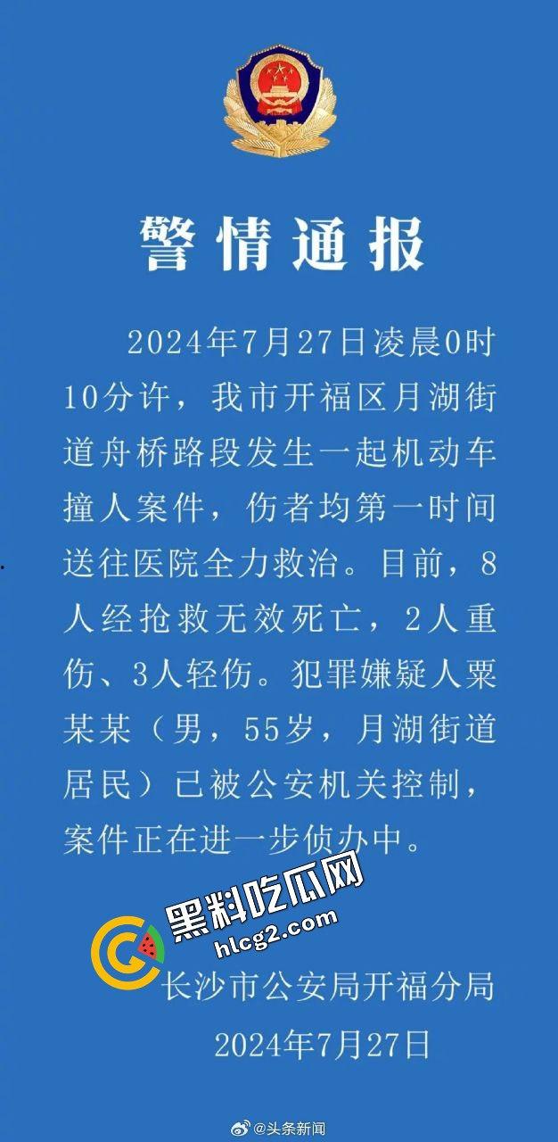逆天事件!长沙月湖大市场一中年男子 因拆迁纠纷报复社会大街冲撞行人 致8人死亡5人受伤!-1