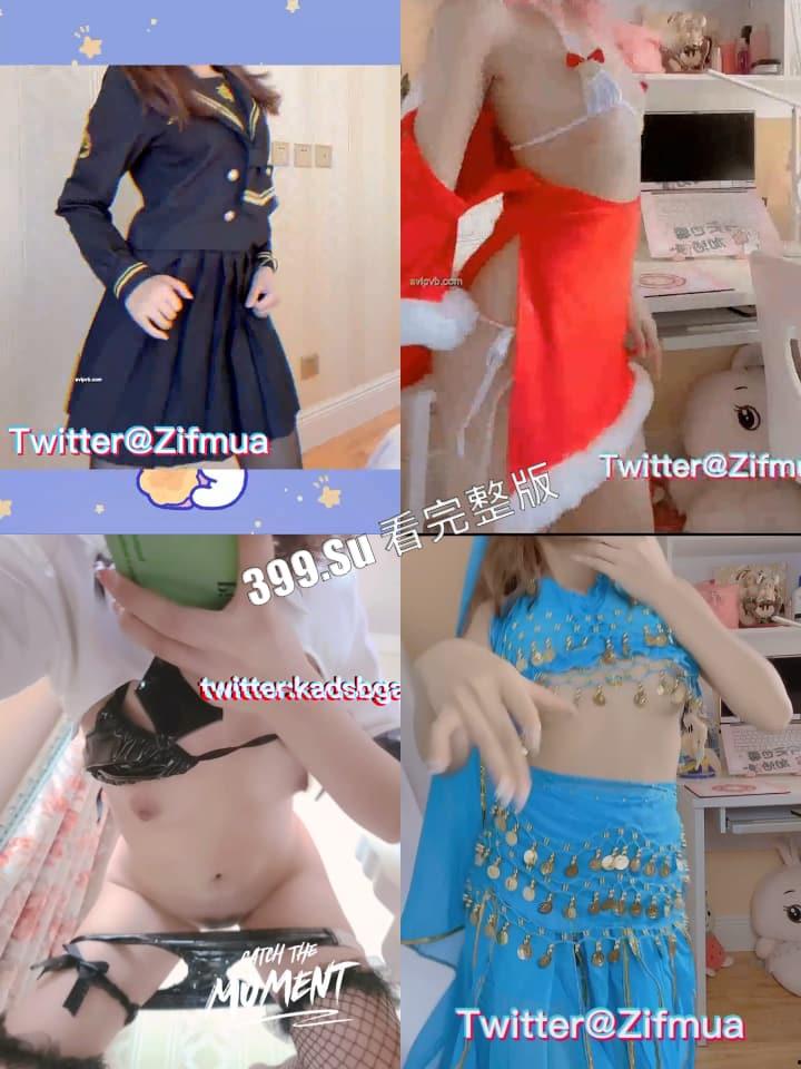 推特 最勤劳的福利姬 #小仙云儿 超燃抖音风变装卡点裸舞 纯欲细腰长腿(全网最全合集 第二弹 70V)-15